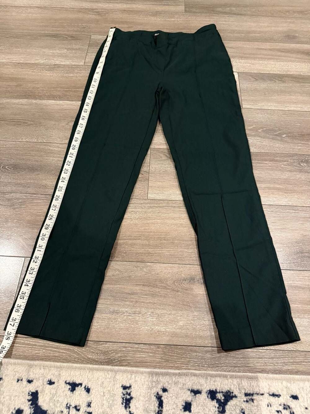 Hilary Radley Trousers Size M/M Green Pull-On Stretch